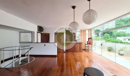 Cobertura de 210 m2 na Fonte da saudade em rua Tranquila e arborizada.