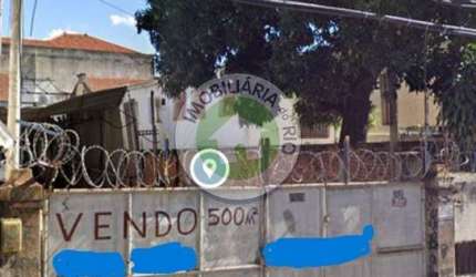 Terreno à Venda no Rio de Janeiro - Bairro Riachuelo - 500m² de Área