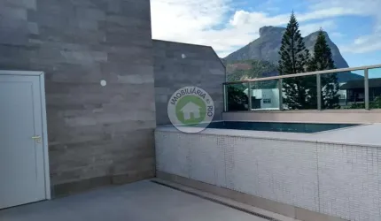 JARDIM OCEÂNICO - Cobertura Deslumbrante, materiais de Fino acabamento, 4 suítes Dep/Completa. Prédio recém entregue construtora Alto Padrão Luxo.