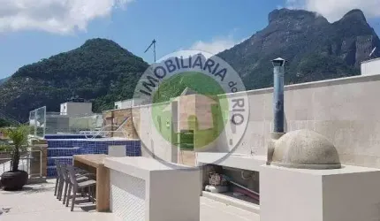 COBERTURA REFORMADA - JARDIM OCEÂNICO- 4QUARTOS -380 M2- BARRA DA TIJUCA