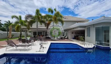 LINDA CASA DE 800M², 6 QUARTOS NO CONDOMÍNIO DEL LAGO - BARRA DA TIJUCA