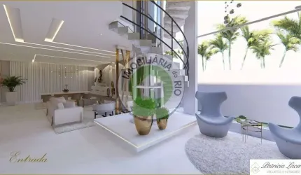 Casa de 750m², 5 suítes no condomínio Alphaville - Barra da Tijuca