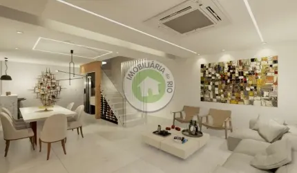 Cobertura de 255m², 3 suítes no condomínio Saint Tropez - Barra da Tijuca