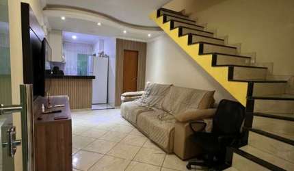 Casa com 2 quartos à venda na Rua Ambrozina Geraldina da Costa, 633, Porto Seguro, Ribeirão das Neves, 62 m2 por R$ 205.000