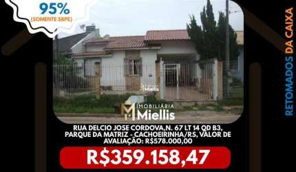 Imóvel Retomado CAIXA no bairro PARQUE DA MATRIZ em CACHOEIRINHA - OPORTUNIDADE ÚNICA!