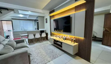 Sobrado com 2 dormitórios para alugar, 69 m² por R$ 2.500,00/mês - Floresta - Joinville/SC