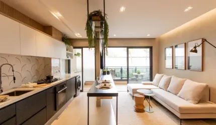 Apartamento 3 dormitórios ( 1 Suíte), 2 Vagas - Lazer Completo Quadria RDC, Aquarius - Sjc.