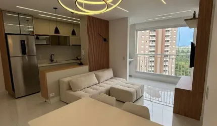 Apartamento, 2 dormitórios (1 suíte), varanda, Alvoradas Arboville Jacareí.