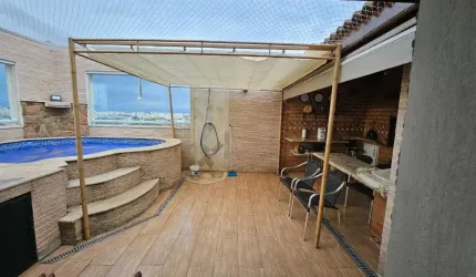 Apartamento Cobertura Duplex 4 Dormitórios ( 2 Suítes), 246m², Memphis, Sjc.