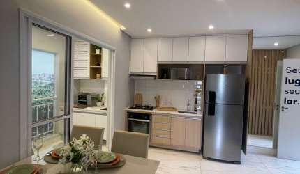 Apartamento 2 Dormitórios (1 Suíte ), varanda gourmet, Lazer Completo, Mirati, Sjc.