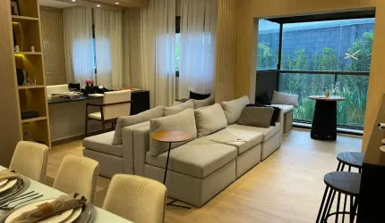 Apartamento 2 Dormitórios ( 1 Suíte), 1 vaga, Andar Alto, vista livre, Vision Colinas, Sjc.