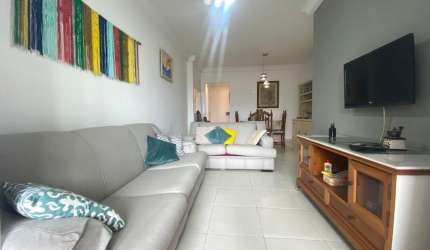 Amplo apartamento de 2 dormitórios com lazer completo na Ponta da Praia em Santos