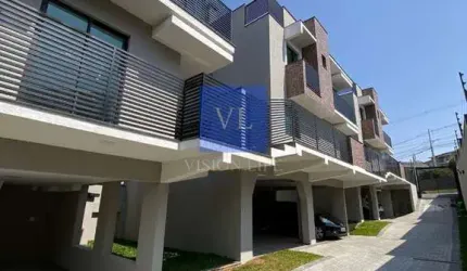 Sobrados novos e modernos com terraço
