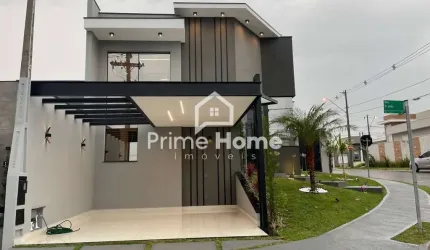 Casa em condomínio fechado com 3 quartos à venda na Avenida Gentil Martins, 704, Jardins do Império, Indaiatuba, 130 m2 por R$ 1.378.000