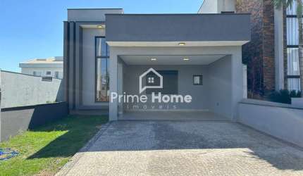 Casa em condomínio fechado com 3 quartos à venda na Avenida Luiz Greco, 600, São Bento, Paulínia, 138 m2 por R$ 1.040.000