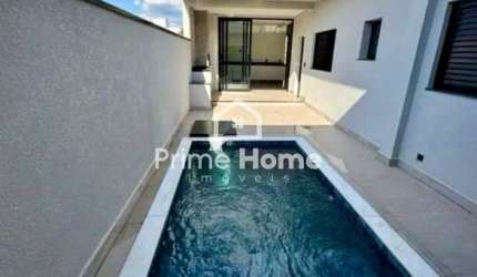 Casa em condomínio fechado com 3 quartos à venda na Avenida Luiz Greco, 600, São Bento, Paulínia, 145 m2 por R$ 1.010.000