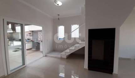 Casa em condomínio fechado com 4 quartos para alugar na Estrada Municipal PLN-360, 920, Terras do Cancioneiro, Paulínia, 248 m2 por R$ 8.000