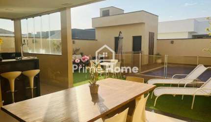 Casa em condomínio fechado com 3 quartos à venda na Avenida José Puccinelli, 1240, Campos do Conde II, Paulínia, 264 m2 por R$ 1.480.000