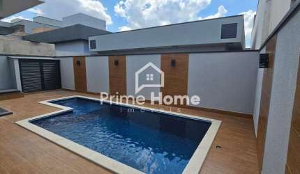 Casa em condomínio fechado com 3 quartos à venda na Avenida José Hoffmann, Residencial Real Parque Sumaré, Sumaré, 151 m2 por R$ 1.250.000