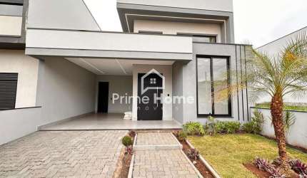 Casa em condomínio fechado com 3 quartos à venda na Avenida Presidente Juscelino Kubitschek de Oliveira, 1, Jardim Flamboyant, Paulínia, 140 m2 por R$ 1.250.000