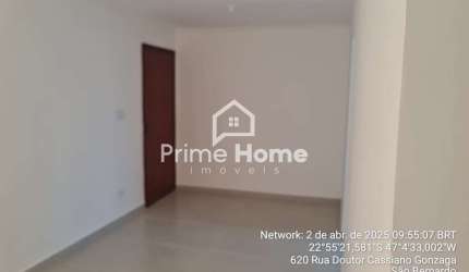 Apartamento com 3 quartos à venda na Rua Professor Adalberto Nascimento, 620, São Bernardo, Campinas, 55 m2 por R$ 283.000