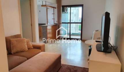 Apartamento com 1 quarto para alugar na Rua Padre José Teixeira, 47, Cambuí, Campinas, 51 m2 por R$ 2.800