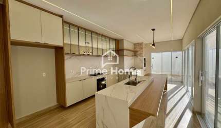 Casa em condomínio fechado com 3 quartos à venda na Avenida José Hoffmann, Residencial Real Parque Sumaré, Sumaré, 170 m2 por R$ 900.000