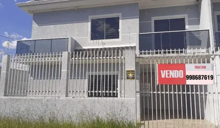 Sobrado 135 m²  03 Quartos com Suíte - Alto Boqueirão
