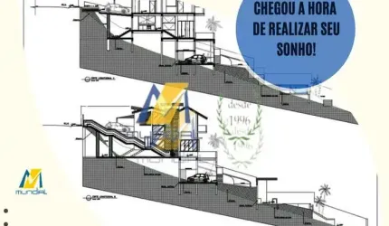 Vendo Terreno com projeto aprovado para construção, em Atibaia