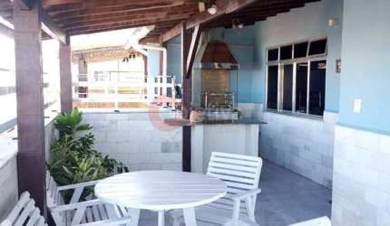 Cobertura mobiliada com 4 dormitórios à venda, 160 m²  Braga - Cabo Frio/RJ