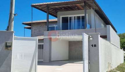 Casa independente de alto padrão de 4 quartos no Foguete em Cabo Frio