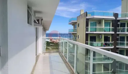 Apartamento linear, 3 quartos, Vila Nova - Cabo Frio