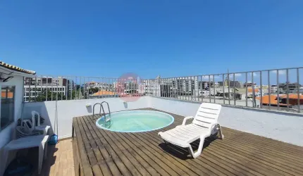 Cobertura duplex à venda, 3 quartos, centro - Cabo Frio