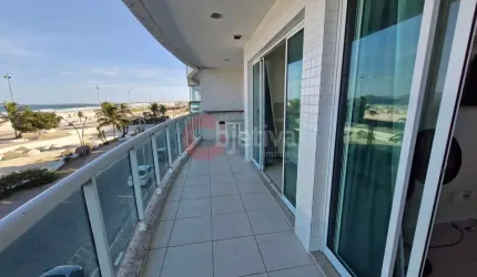 Apartamento linear, 4 quartos, Praia do Forte - Cabo Frio
