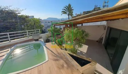 Cobertura com 6 quartos, 450m², para locação em Rio de Janeiro, Barra da Tijuca