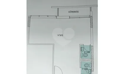 Sala comercial à venda na Rua João Moura, 661, Pinheiros, São Paulo, 37 m2 por R$ 540.000