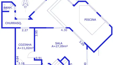 Apartamento com 3 quartos à venda na Rua Flórida, 76, Cidade Monções, São Paulo, 100 m2 por R$ 1.200.000