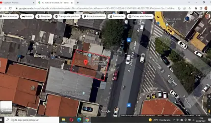 Terreno à venda na Avenida João de Andrade, 76, Santo Antônio, Osasco, 250 m2 por R$ 800.000