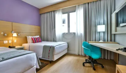 Loft com 1 quarto à venda na Avenida Marechal Floriano Peixoto, 241, Pompéia, Santos, 25 m2 por R$ 540.000