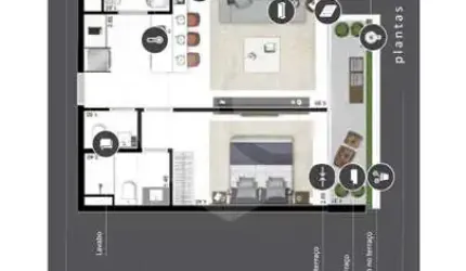 Apartamento com 1 quarto à venda na Rua Bento Frias, 155, Pinheiros, São Paulo, 57 m2 por R$ 945.000