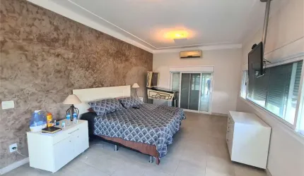 Casa em condomínio fechado com 3 quartos à venda na Avenida Apparecida Tellau Seraphin, 45, Marambaia, Vinhedo, 477 m2 por R$ 3.450.000