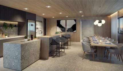 Apartamento com 1 quarto à venda na Avenida Roque Petroni Júnior, 125, Vila Gertrudes, São Paulo, 25 m2 por R$ 380.000