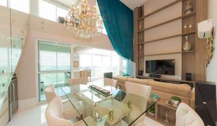 Apartamento com 186.24 m², 3 quartos sendo 3 suítes para alugar no bairro Campo Comprido.