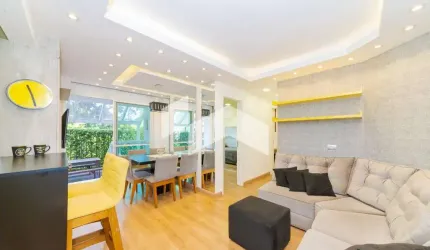 Apartamento com 98 m², 2 quartos para alugar no bairro Tingui.