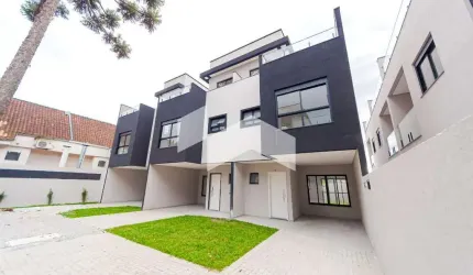 Sobrado em condomínio com 136.63 m², 4 quartos sendo 1 suíte à venda no bairro Cajuru.
