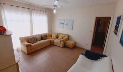Apto (lado praia), 3 dorms., 200mts praia, 1 vaga, Enseada