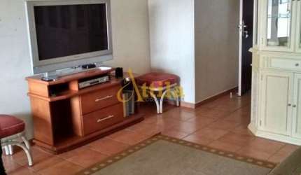 Apto 2 dorms., lazer completo, 1 vaga, Enseada