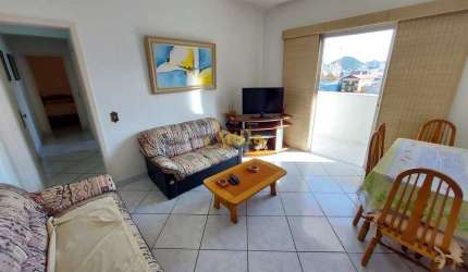Apto 2 dorms., sacada, lazer, 1 vaga, Enseada
