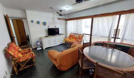 Apto 3 dorms., 200mts praia Enseada, lazer, 1 vaga
