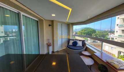 Apto decorado, 3 dorms., 2 vagas, lazer, Ensseada